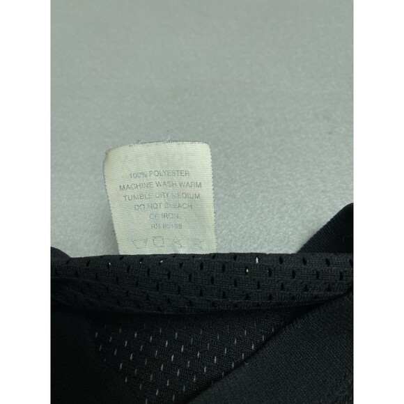 Vintage Don Alleson Athletic Black Baseball 2 Button Jersey Tiger Logo Mesh XL - Picture 5 of 9